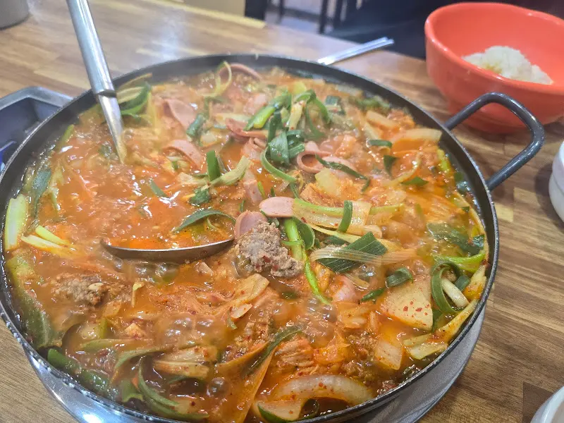 부대찌개 비주얼