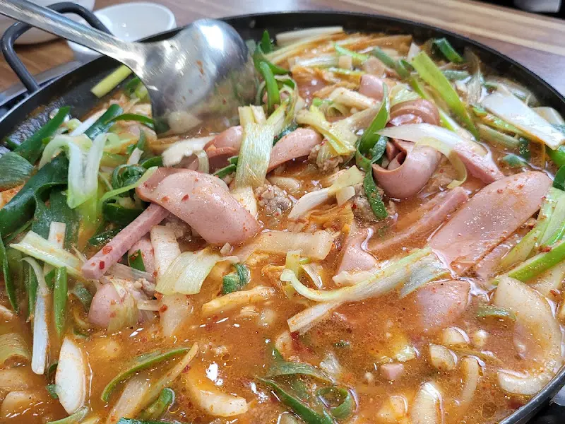 부대찌개 재료