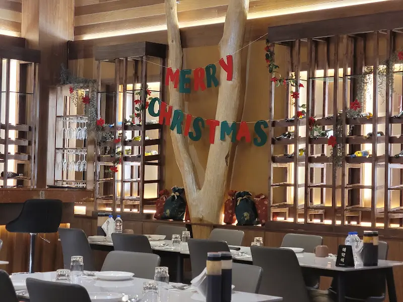 텍사스바베큐 내부 장식