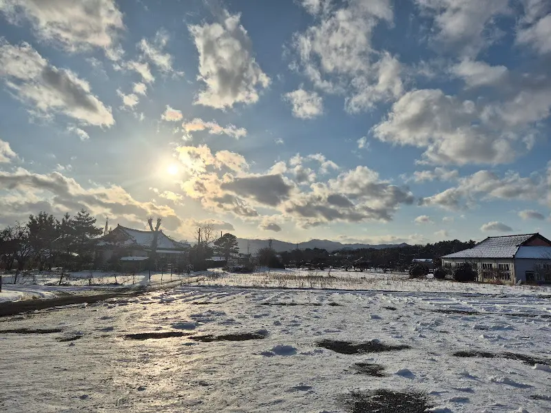 노을이 지는 풍경