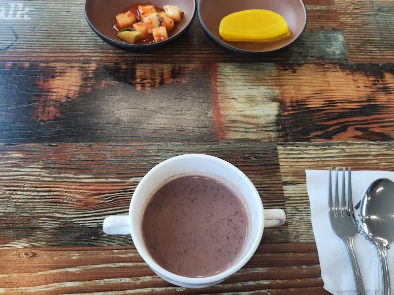 식전 스프, 깍두기, 단무지