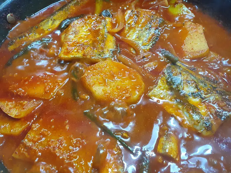 매콤한 갈치조림