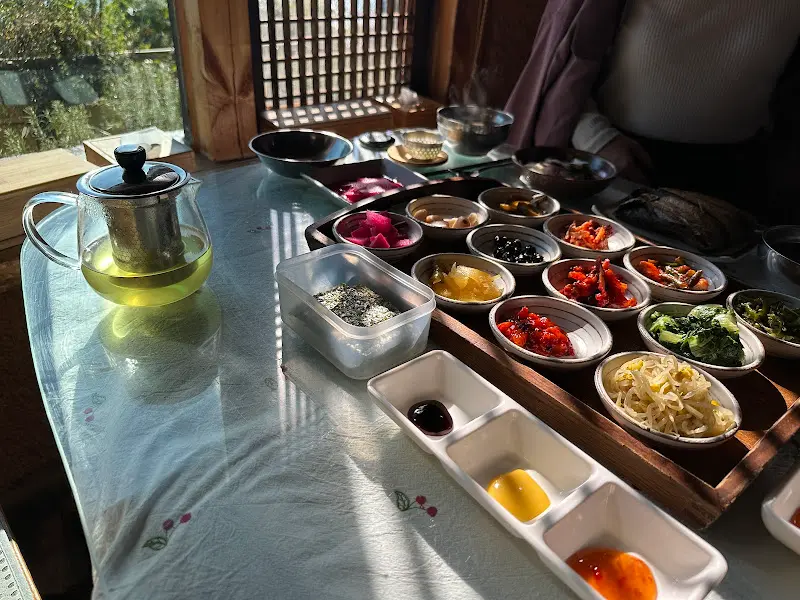 소향다원 한상차림