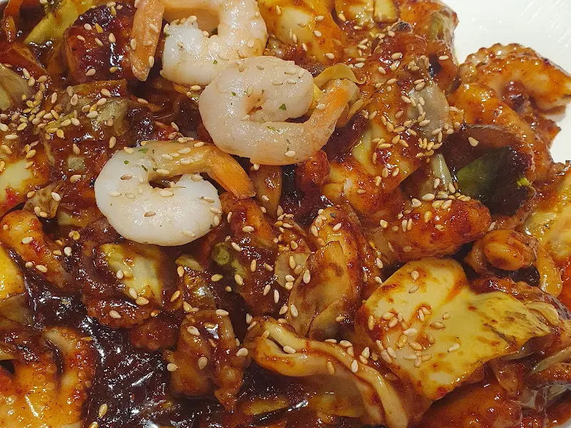 쭈꾸미볶음 근접샷