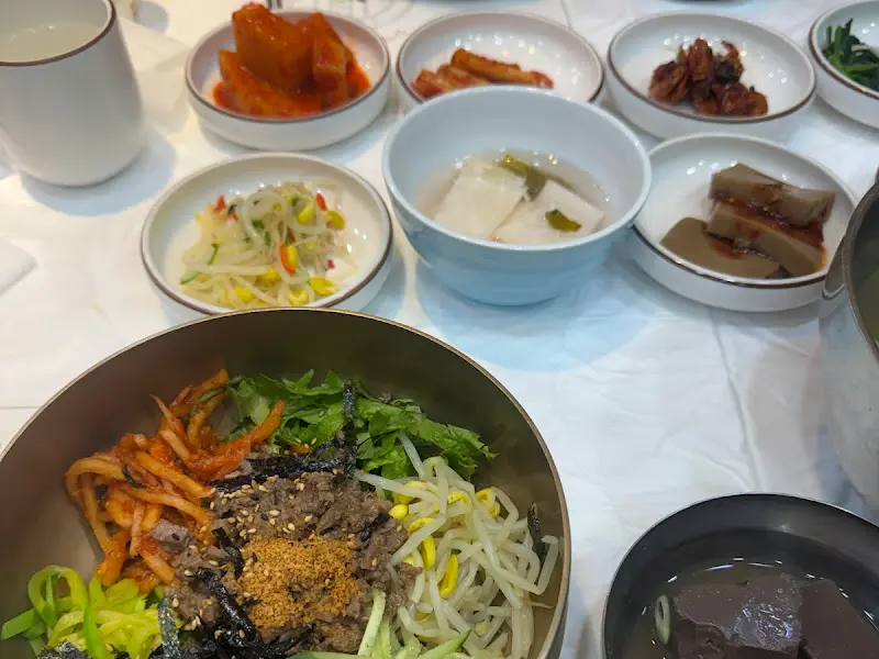 모란정의 밑반찬