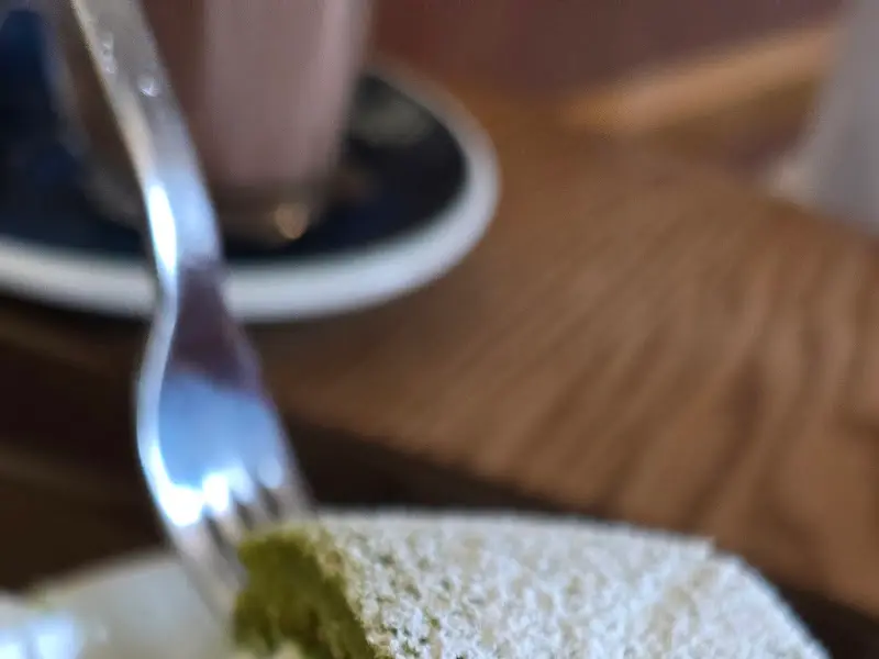 말차 파운드 케이크