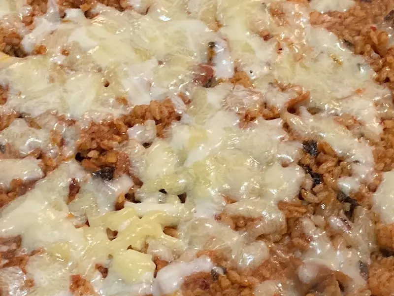 치즈 쭈꾸미 볶음밥