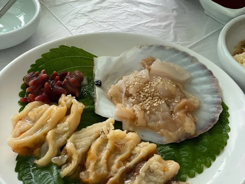 싱싱한 해산물 모듬