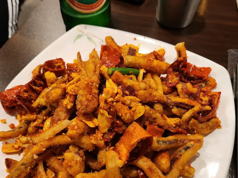 향라오징어 튀김