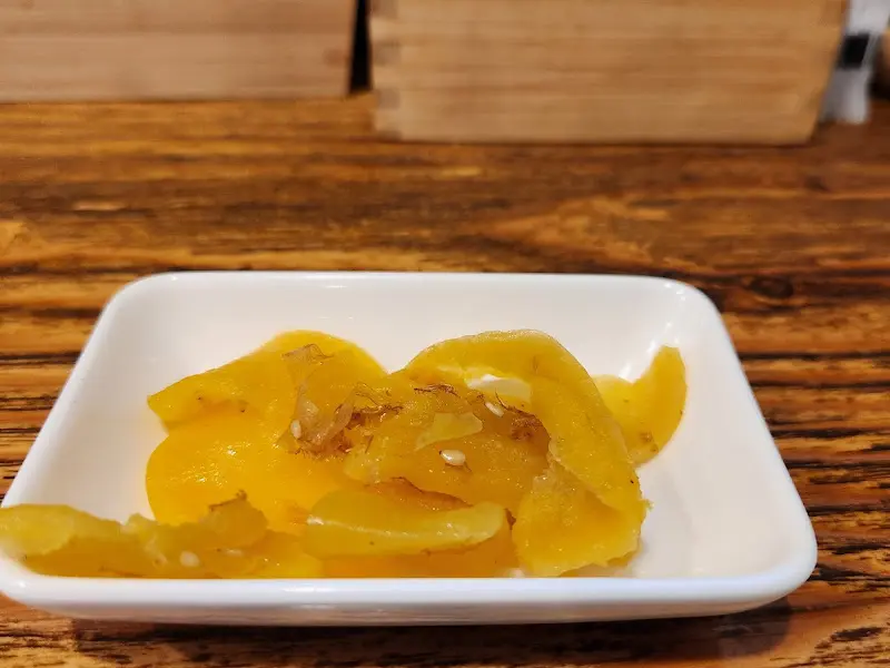 가쓰오부시에 버무려진 단무지