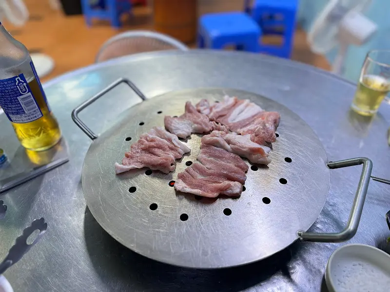 화랑갈비 내부 모습