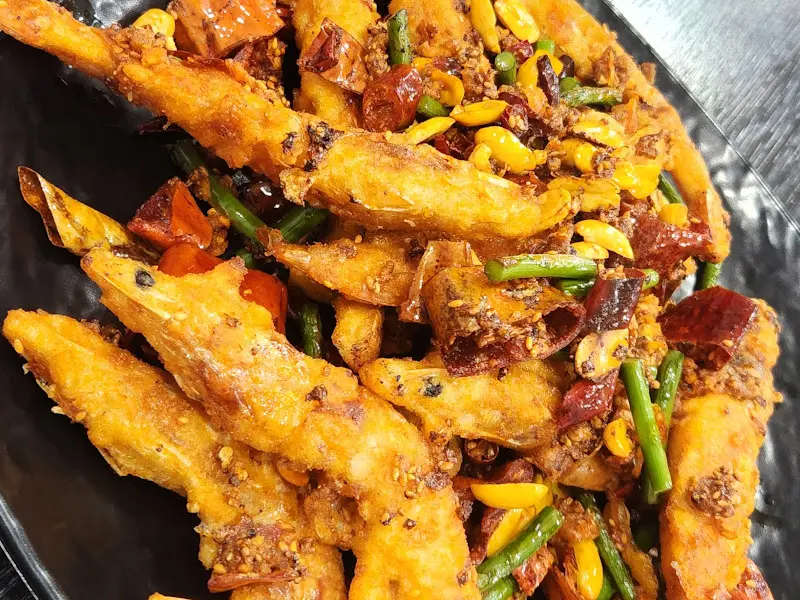 고추랑 오징어 튀김