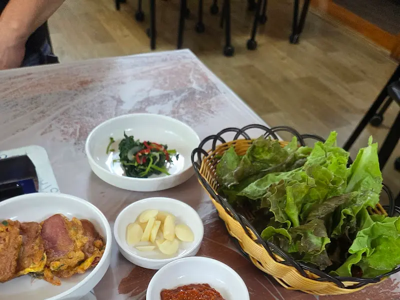 싱싱한 쌈 채소