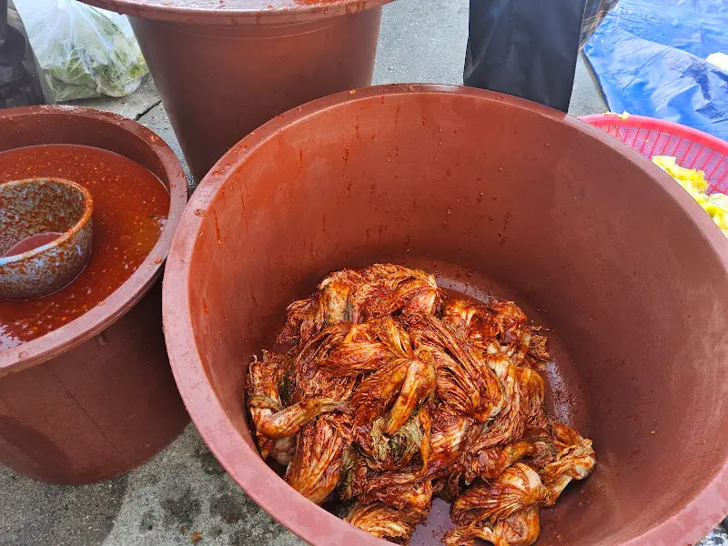 골목추어탕 김치