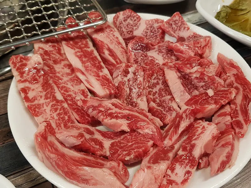 모호한우갈비 특갈비살