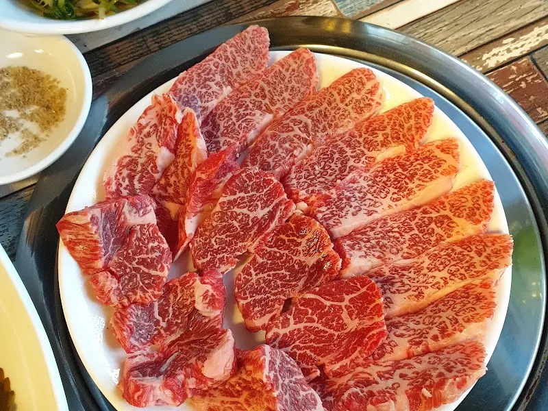 모호한우갈비 특갈비살