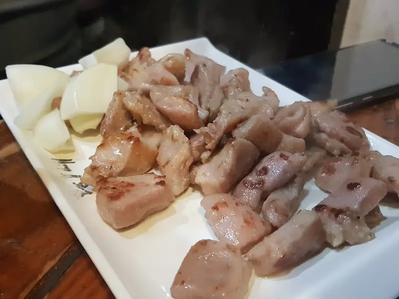 오돌뼈 한 상 차림