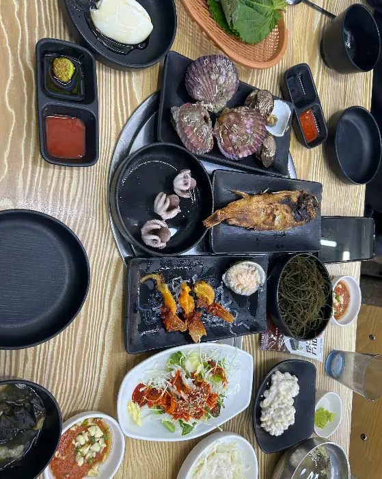 행복수산 다양한 곁들임 메뉴