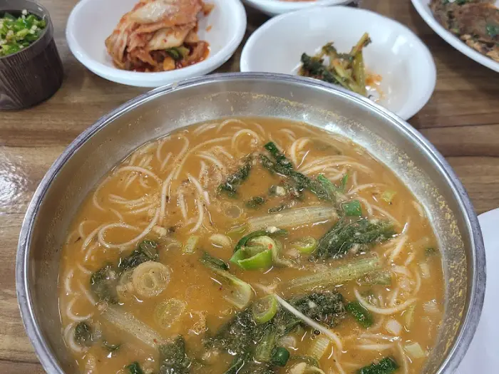 어탕국수 근접샷