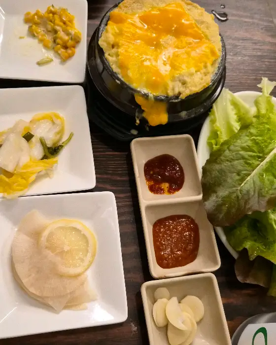 치즈 듬뿍 올라간 볶음밥