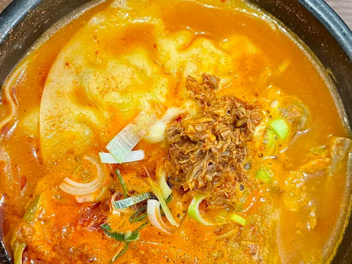평양만둣국 클로즈업