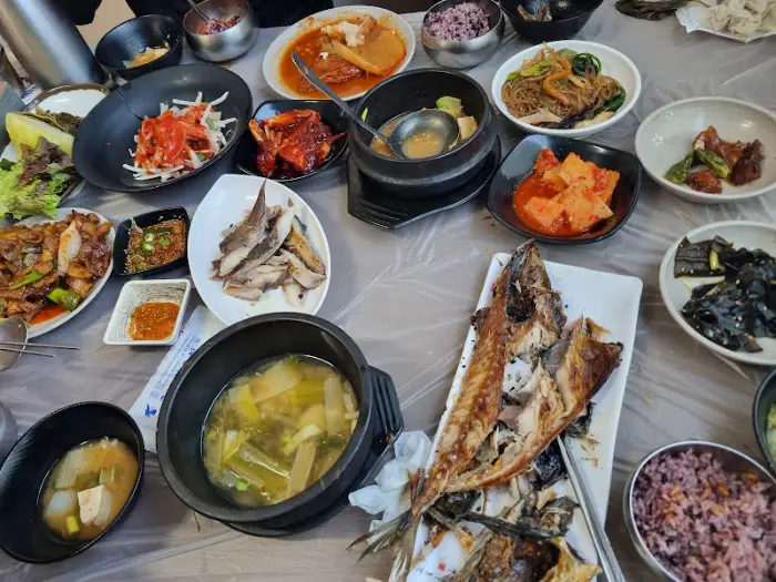 한정식 상차림 1