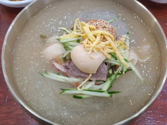 여수냉면 비빔냉면