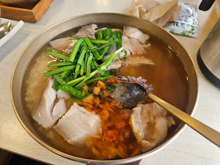 양산국밥 수육