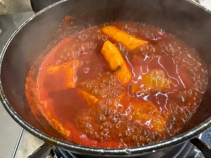 서비스 떡볶이 이미지