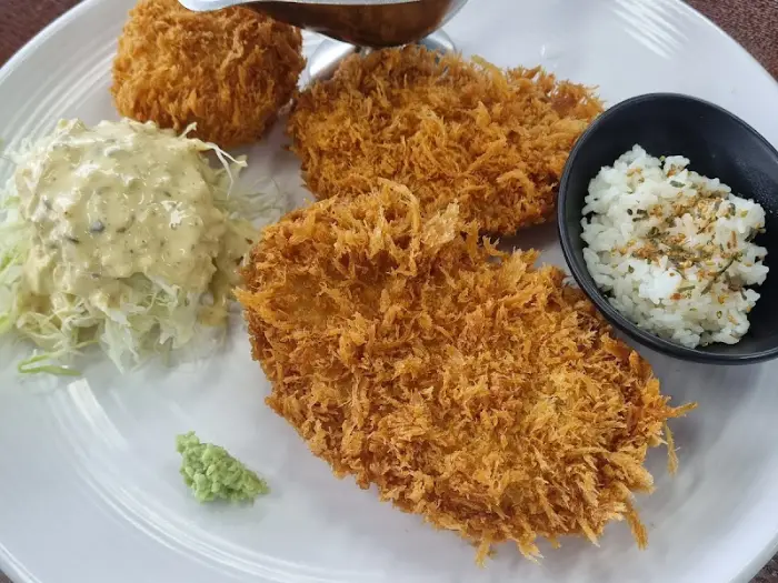 푸짐한 돈까스 한 접시