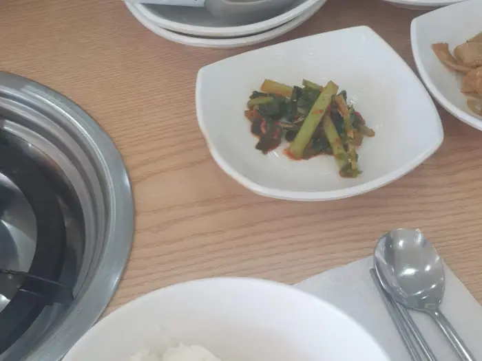 밑반찬 상세 모습