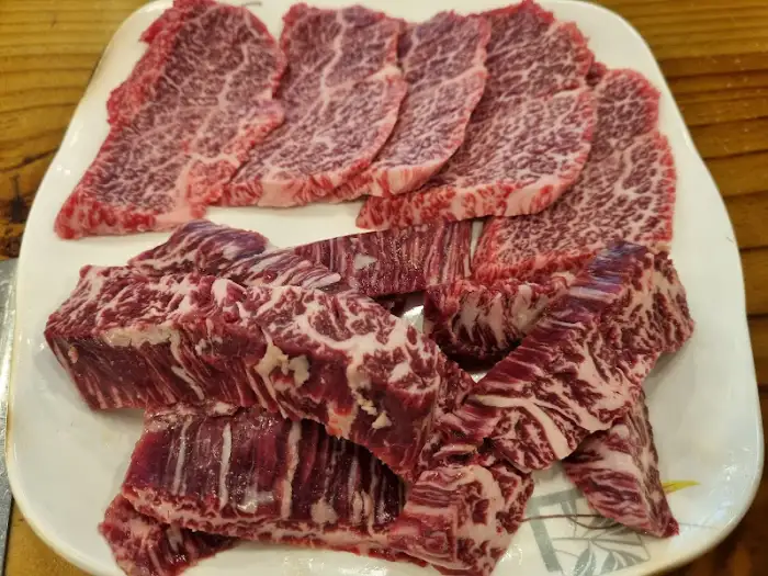 신선한 한우 모듬