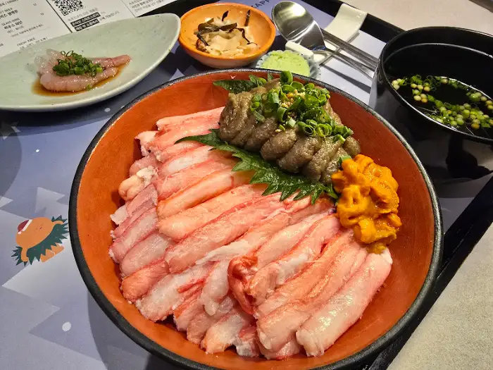 붉은대게덮밥