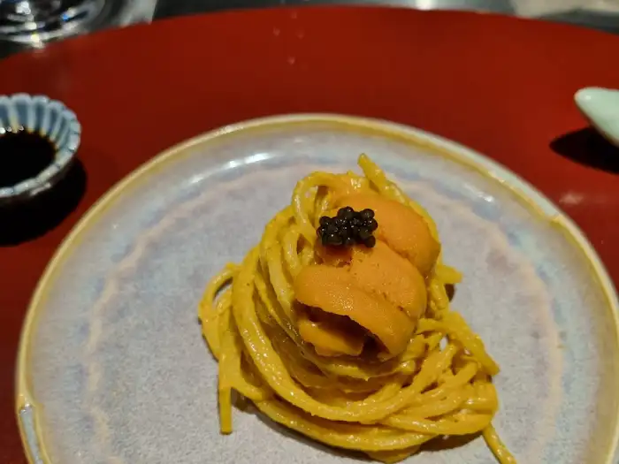 우니 파스타
