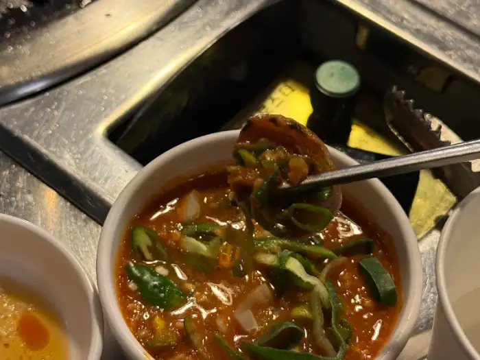 양념에 버무려진 닭발