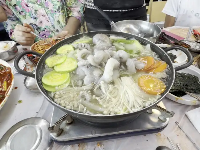 통큰 해물 전골