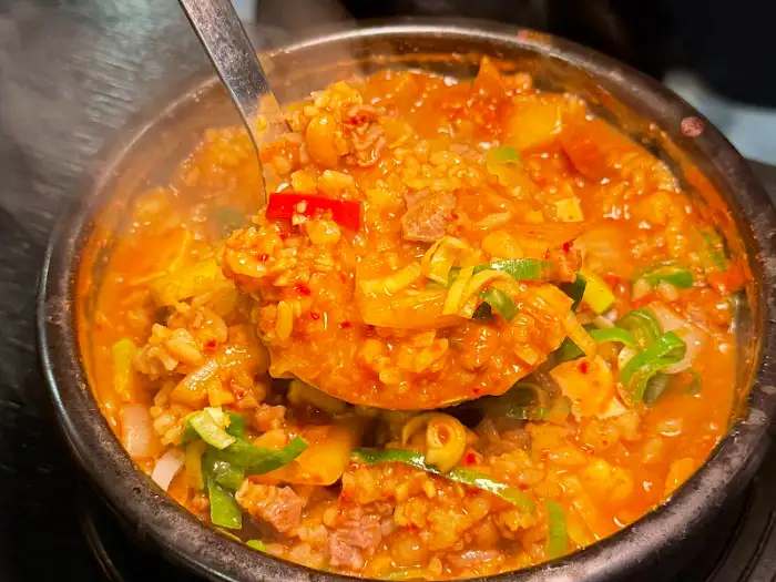 김치찌개 같은 된장술밥