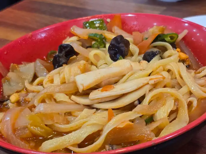 수타면의 모습