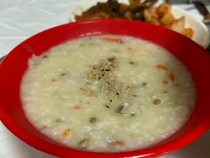 백합죽 사진