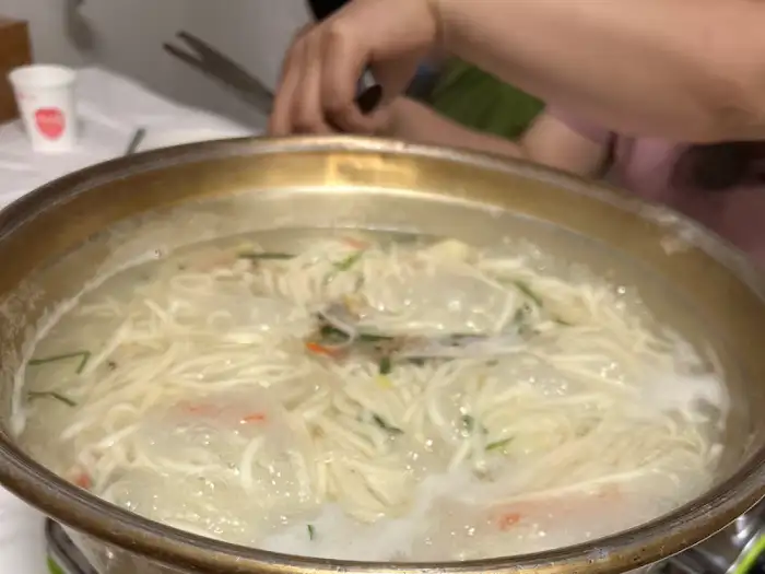 바지락칼국수 사진