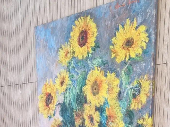 해바라기 그림 액자
