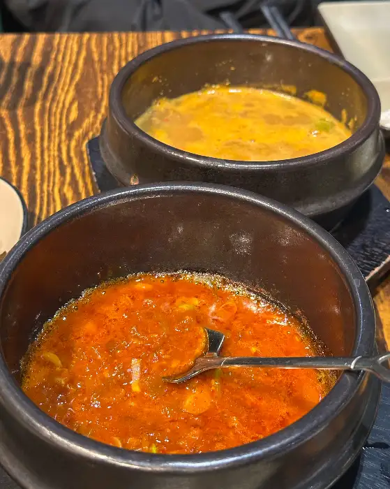 두 가지 찌개