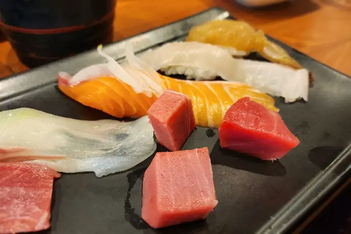 신선한 초밥 모듬