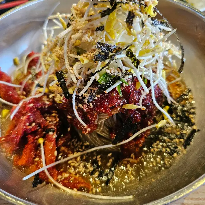 메밀막국수 비주얼