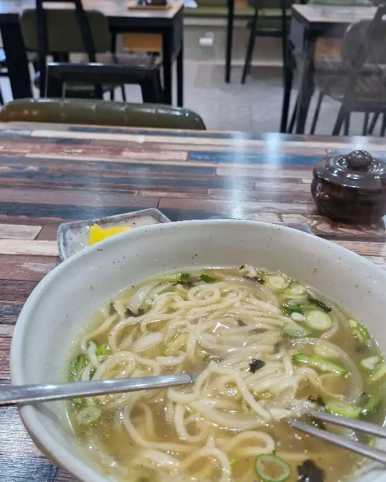 손칼국수 한 그릇