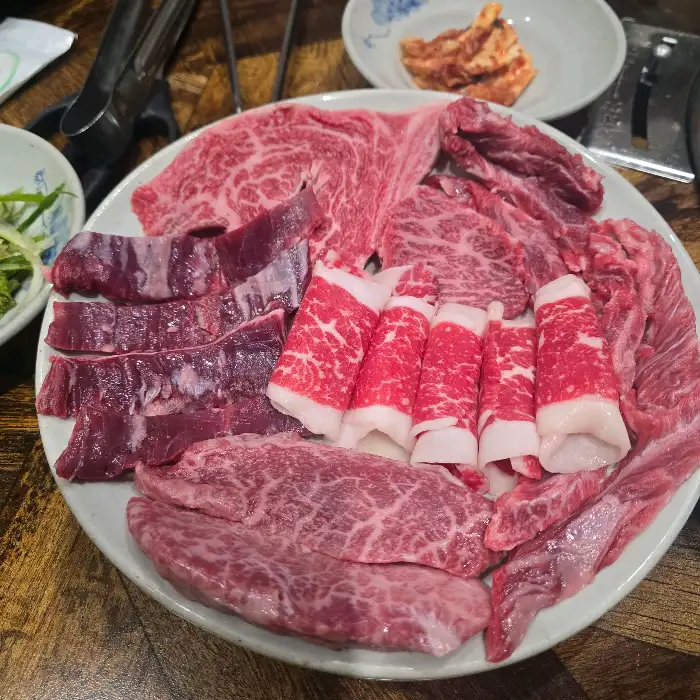 모둠 한우