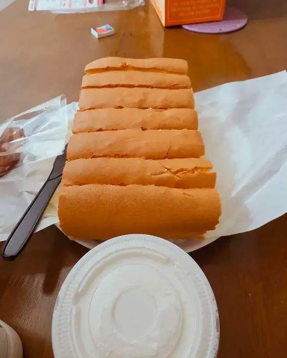한 조각 잘려진 카스테라