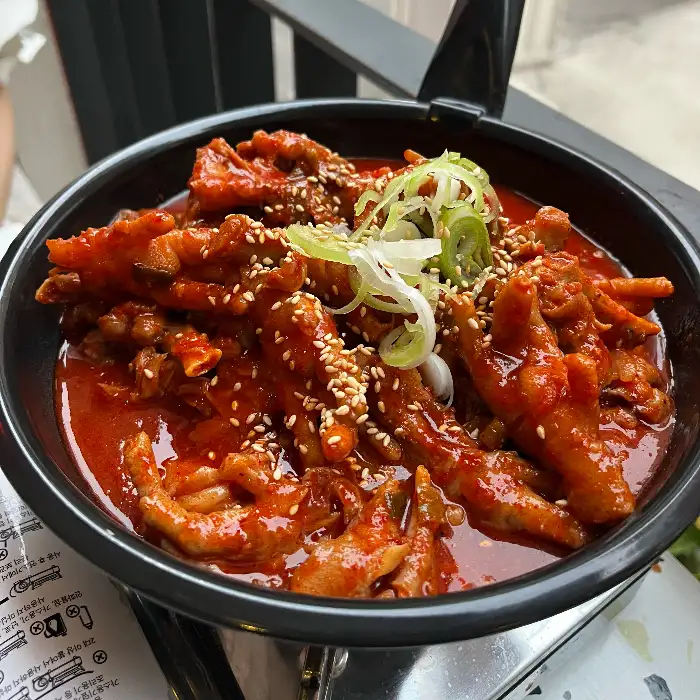국물닭발 상세컷