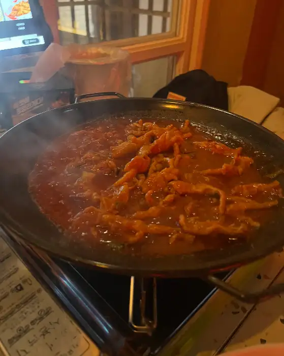 닭발 국물