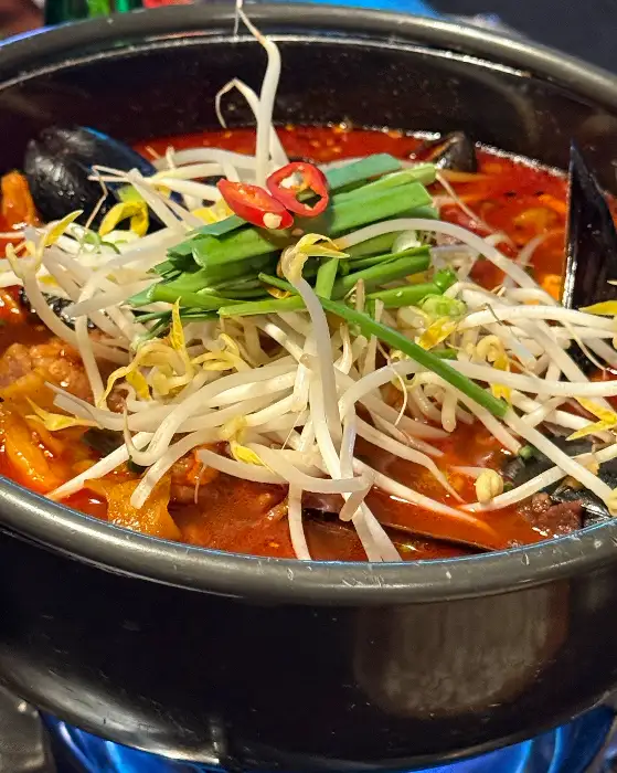 크림짬뽕 비주얼